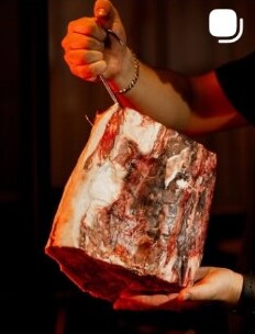 Dry-aged beef at Ulliri